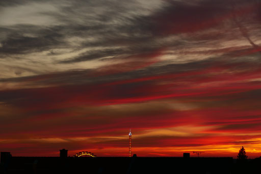 Sonnenuntergang Aschaffenburg - Christopher Nebel Fotografie